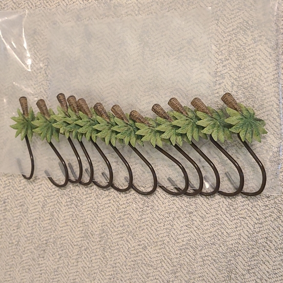 Bath Palm Tree Shower Curtain Hooks Poshmark